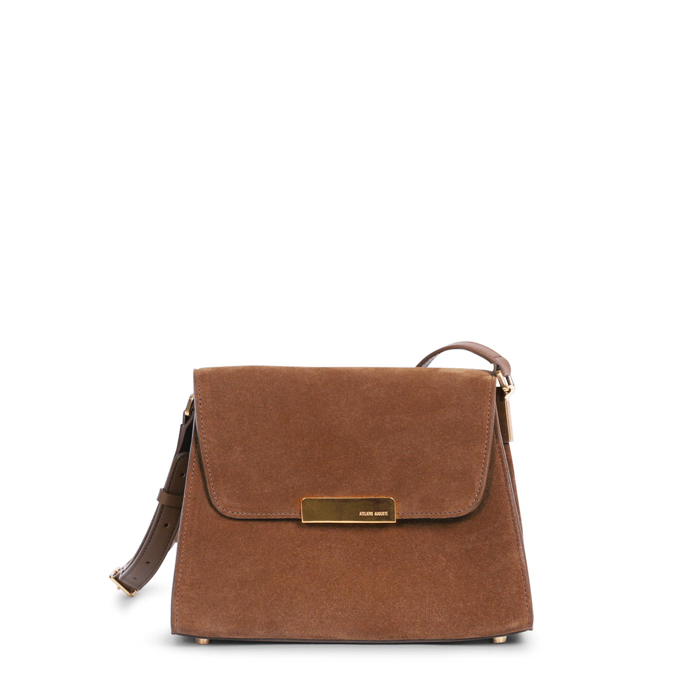 Mini Amelot - Tan Suede Leather – Ateliers Auguste