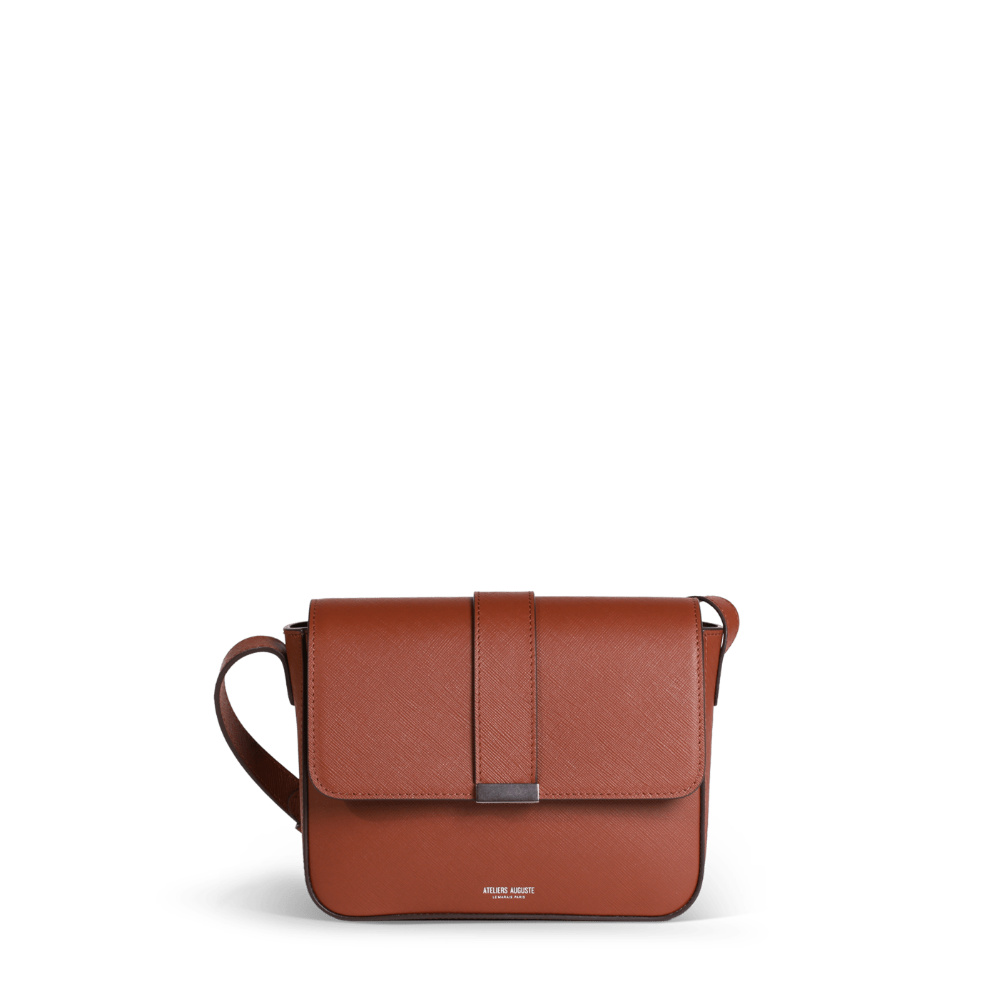 Mini Monceau Silver Edition - Tan Saffiano Leather