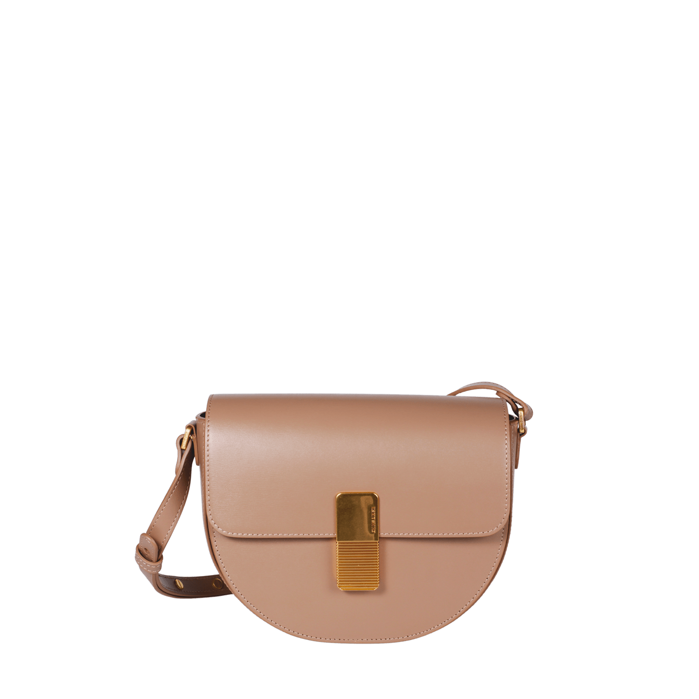 Small Leather Envelope Crossbody Purse Taupe