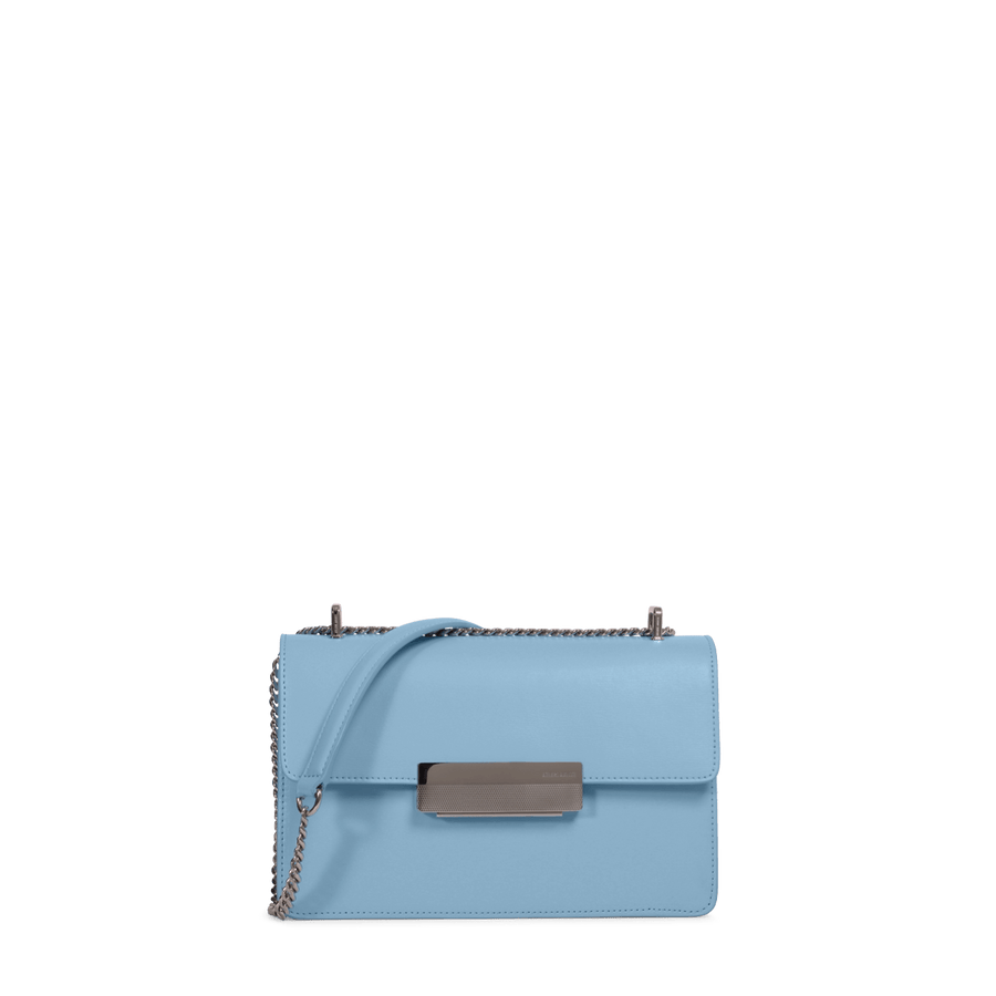 Alma Silver Edition - Cuir Box Bleu Clair Ateliers Auguste