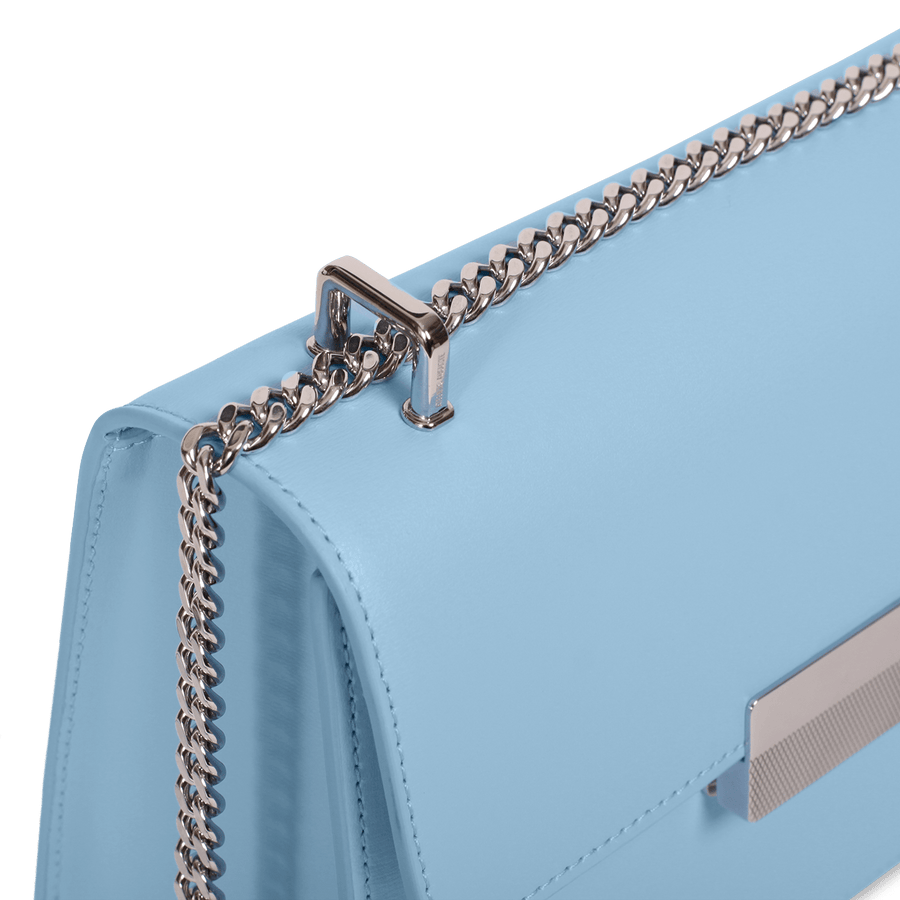Alma Silver Edition - Cuir Box Bleu Clair Ateliers Auguste