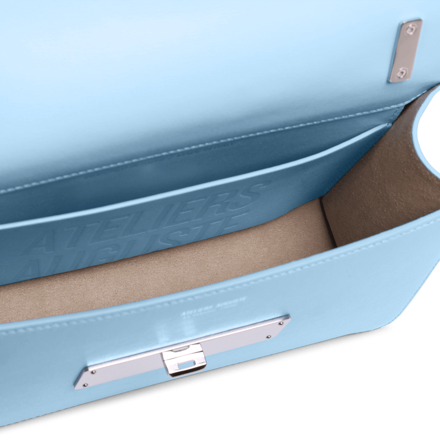 Alma Silver Edition - Cuir Box Bleu Clair Ateliers Auguste