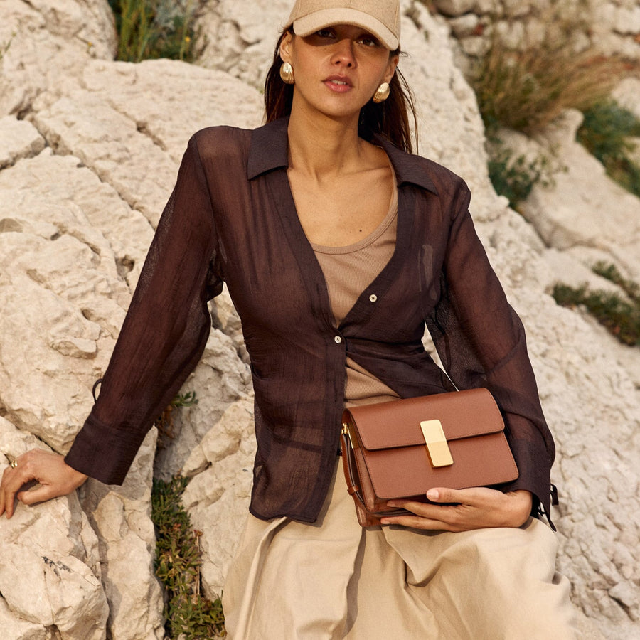 Gabriel Gold Edition - Cuir Box Camel Ateliers Auguste