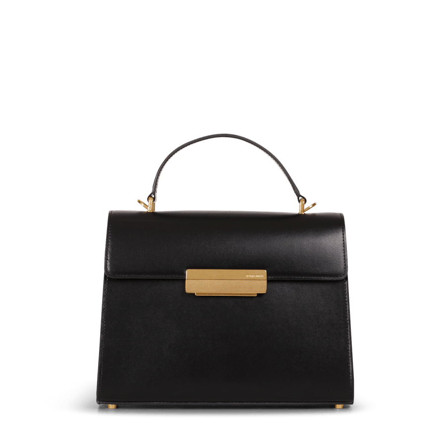 Capucine Gold Edition - Cuir Box Noir Ateliers Auguste