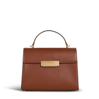 Capucine Gold Edition - Tan Box Leather – Ateliers Auguste