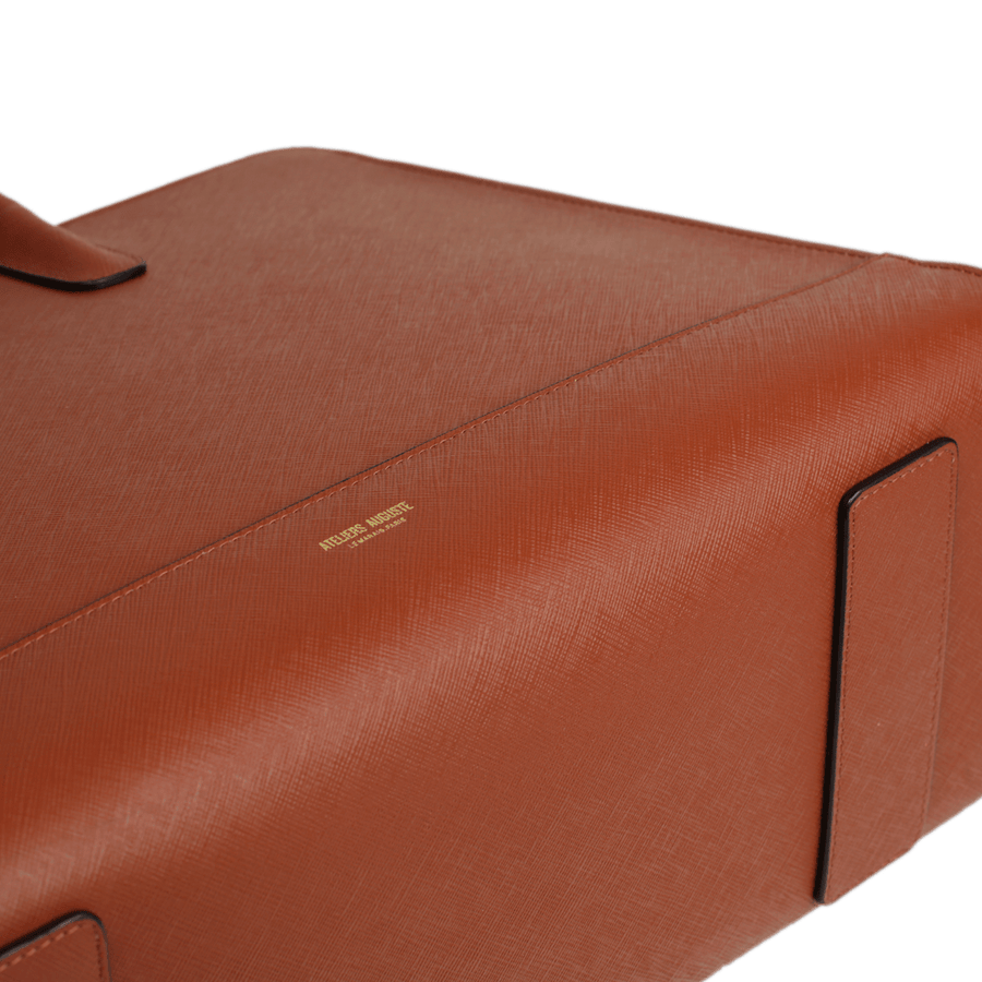 Grand Madame Handbag - Tan Saffiano Leather
