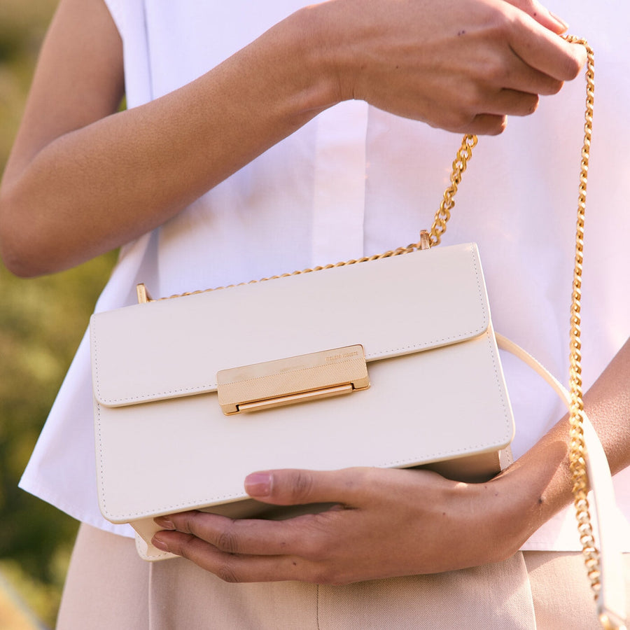 Alma Gold Edition - Cuir Box Blanc Cassé Ateliers Auguste