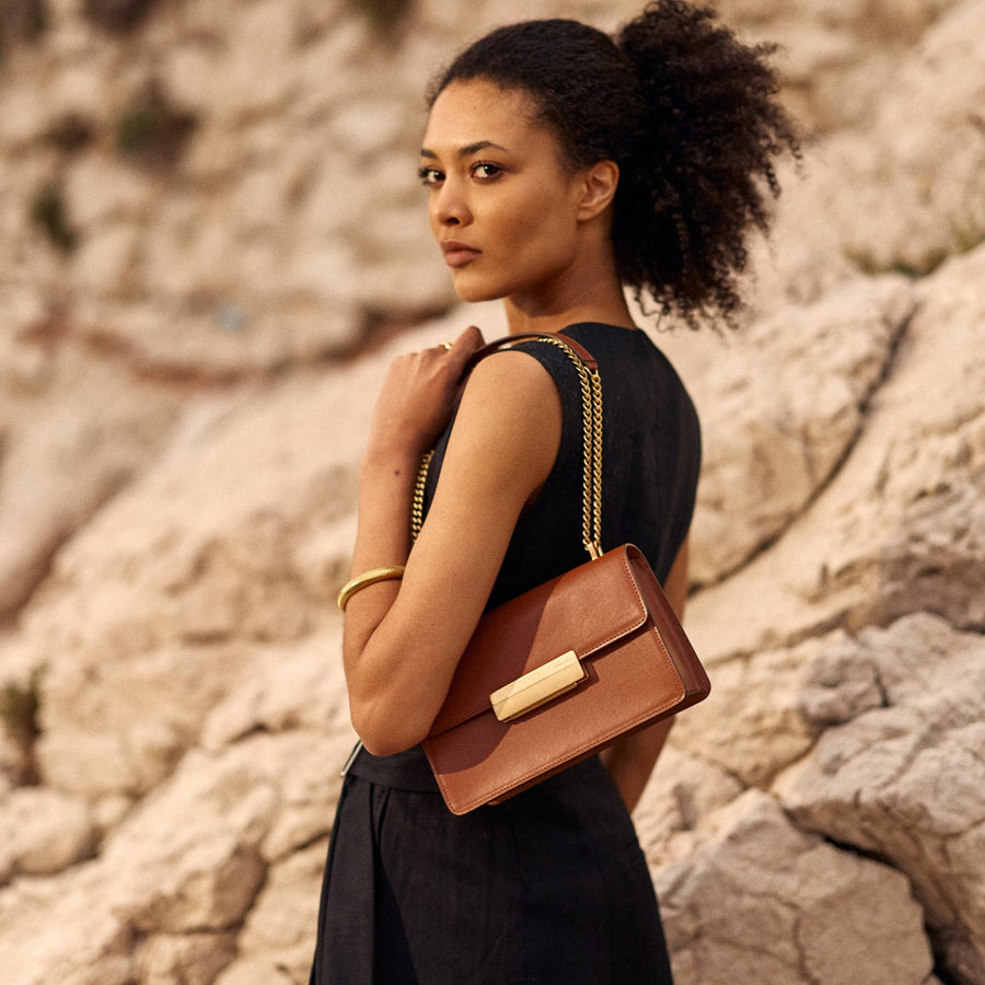 Alma Gold Edition - Cuir Box Camel Ateliers Auguste