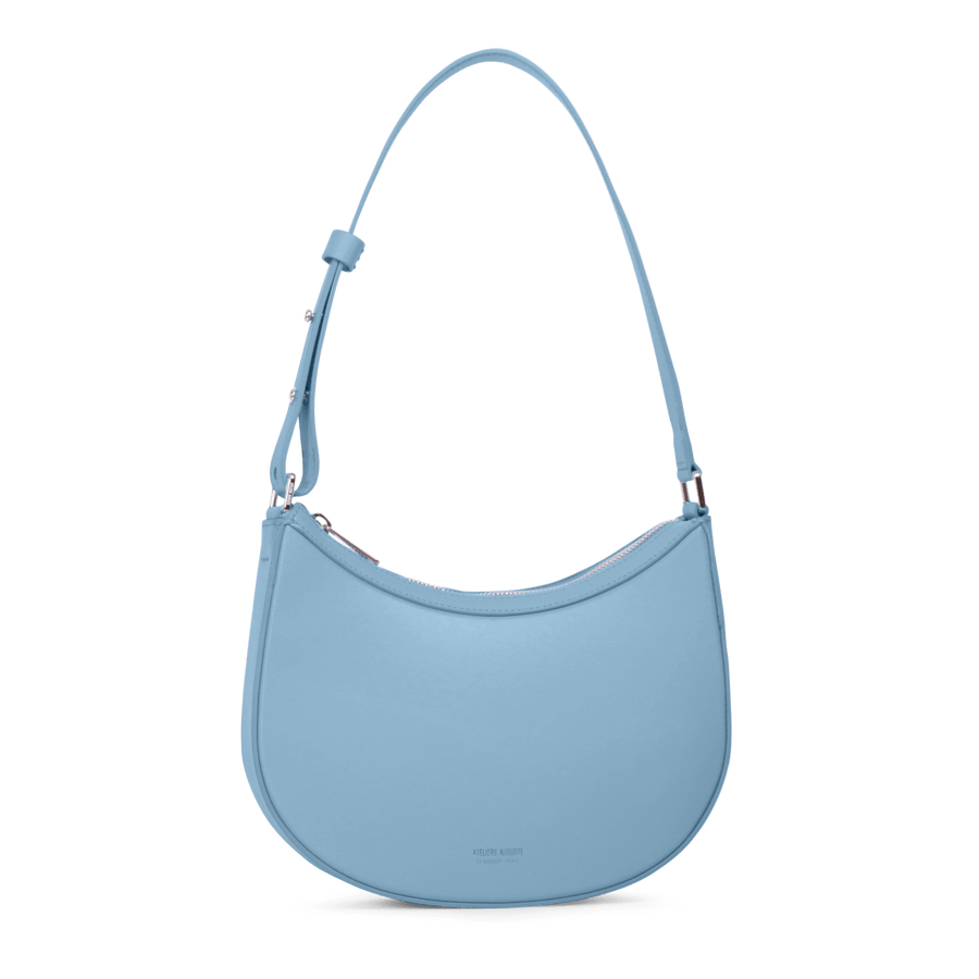 Marceau Silver Edition - Cuir Box Bleu Clair Ateliers Auguste
