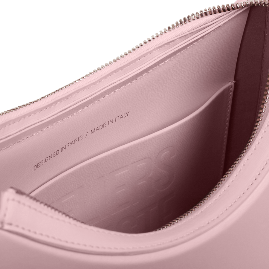 Marceau Silver Edition - Cuir Box Rose Pâle Ateliers Auguste