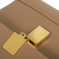 Mini Marly Gold Edition - Cuir Box Taupe - Ateliers Auguste