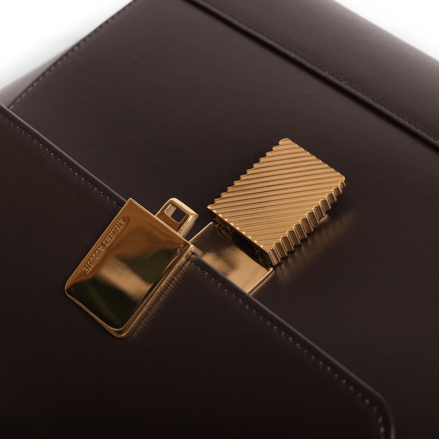 Marly Gold Edition - Cuir Box Chocolat Ateliers Auguste