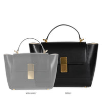 Marly Gold Edition - Cuir Box Noir - Ateliers Auguste