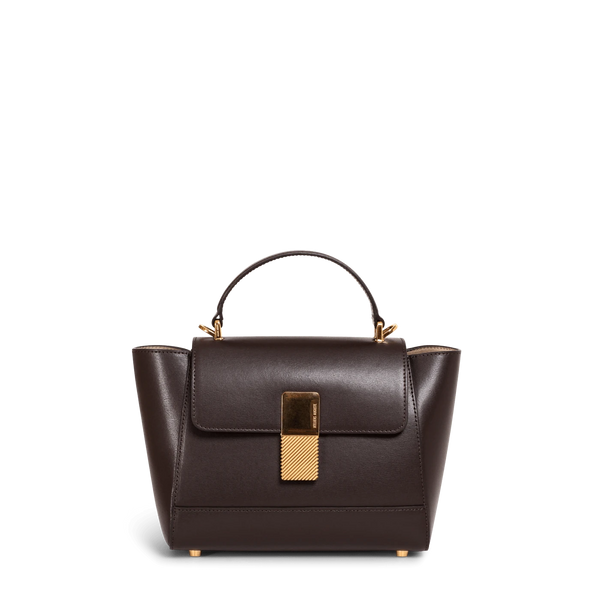 Mini Marly Gold Edition - Chocolate Box Leather – Ateliers Auguste