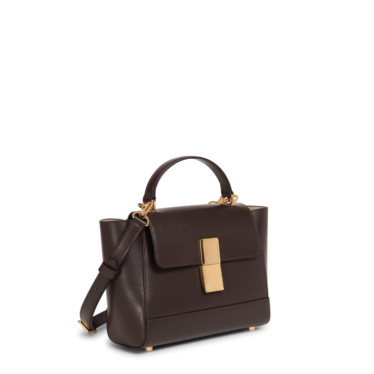 Mini Marly Gold Edition - Chocolate Box Leather – Ateliers Auguste