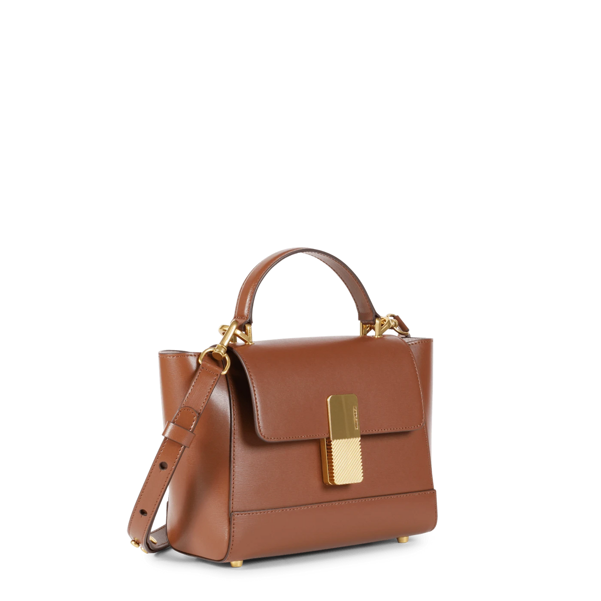 Mini Marly Gold Edition - Cuir Box Camel - Ateliers Auguste