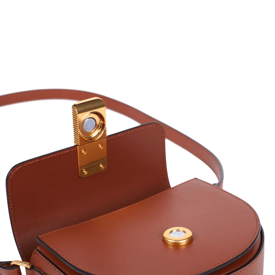 Mini Sully Gold Edition - Tan Smooth Leather – Ateliers Auguste Mini Sully Gold Edition - Tan Smooth Leather – Ateliers Auguste