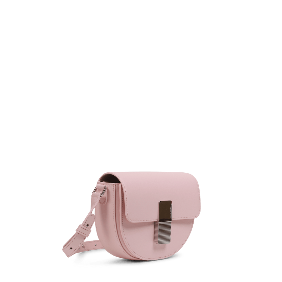 Mini Sully Silver Edition - Cuir Box Rose Pâle Ateliers Auguste