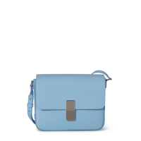 Monceau Silver Edition - Light Blue Box Leather – Ateliers Auguste