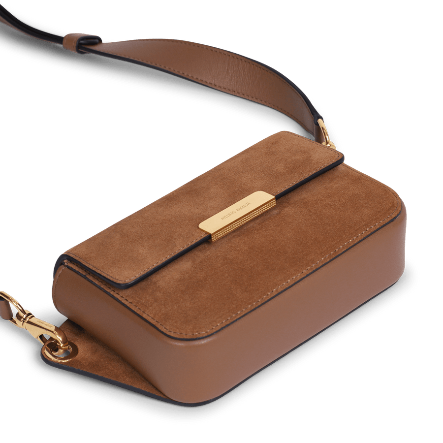 Roquette Belt Bag - Tan Suede Leather – Ateliers Auguste