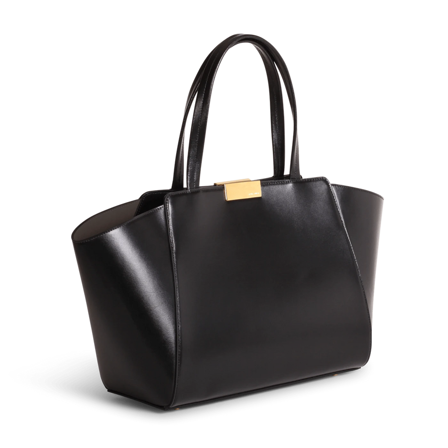 Sévigné Tote - Black Box Leather – Ateliers Auguste Sévigné Tote - Black Box Leather – Ateliers Auguste