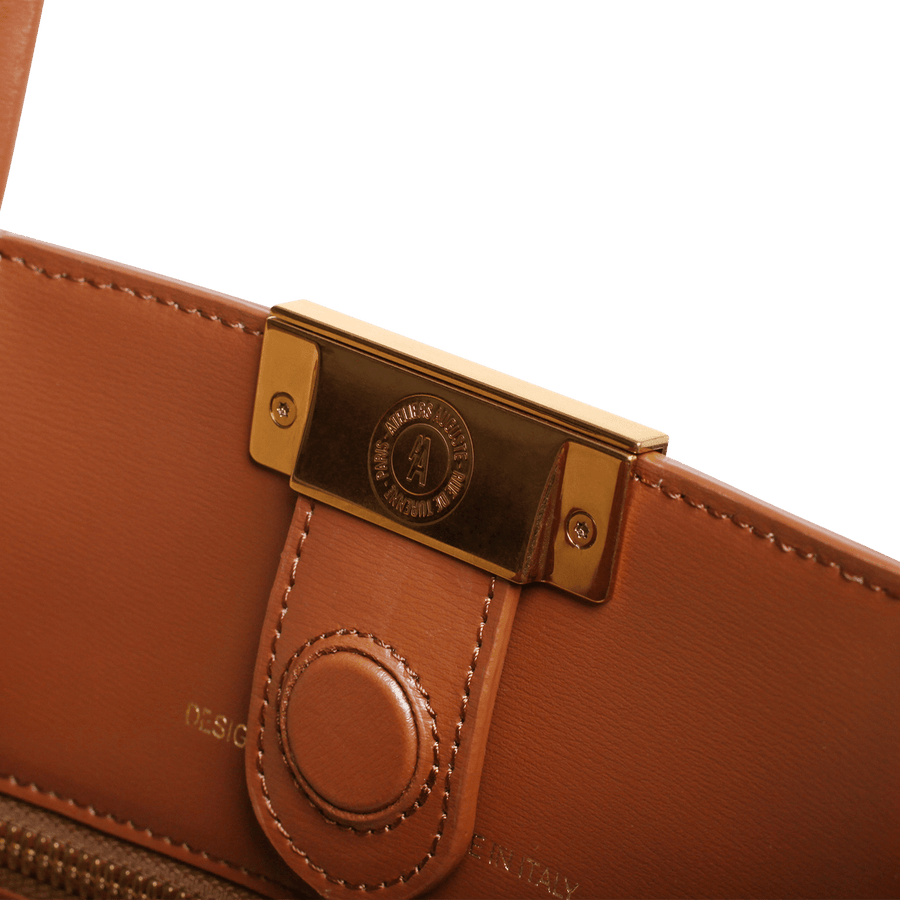 Sévigné Gold Edition - Cuir Box Camel Ateliers Auguste