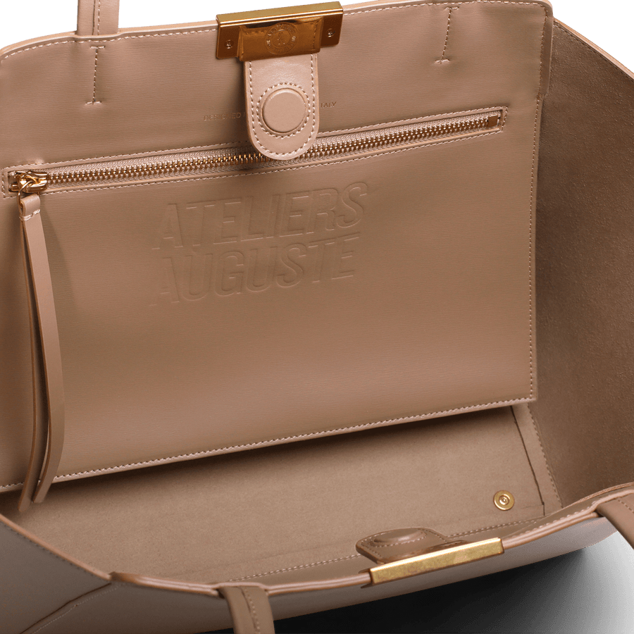 Sévigné Gold Edition - Cuir Box Taupe Ateliers Auguste