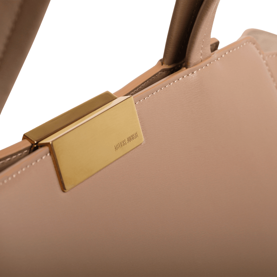 Sévigné Gold Edition - Cuir Box Taupe Ateliers Auguste