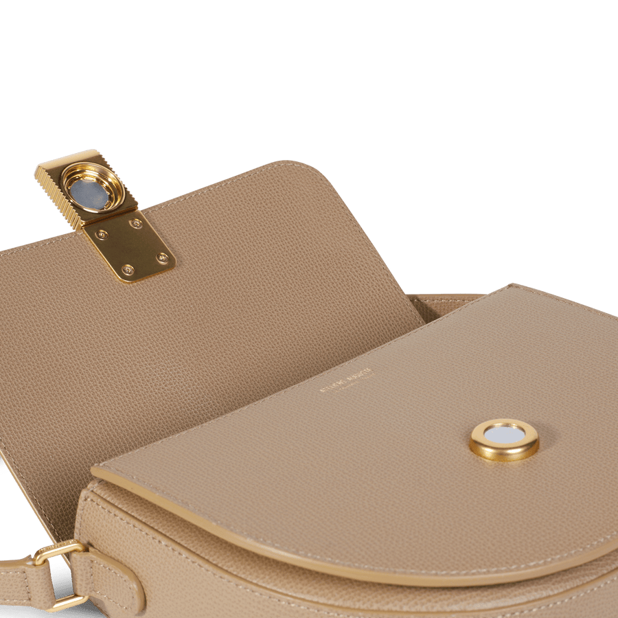 Sully Gold Edition - Cuir Grainé Cappuccino Ateliers Auguste