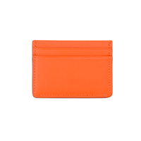 Card Holder - Orange Smooth Leather – Ateliers Auguste